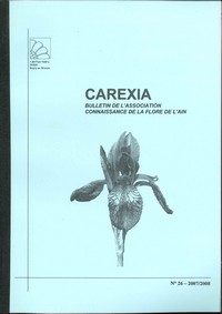 Bulletin n26 Carexia Connaissance de la flore de lAin 