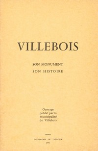 VILLEBOIS son monument son histoire